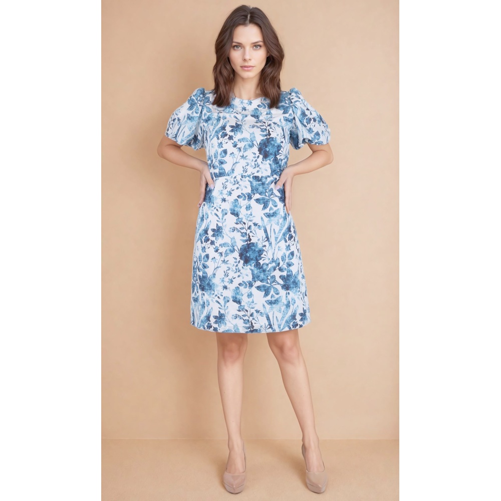 Attitude Corsets - Raquel Short dress - Blue